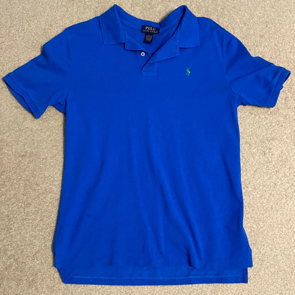 Boys Polo - Size XL (18-20) - Blue